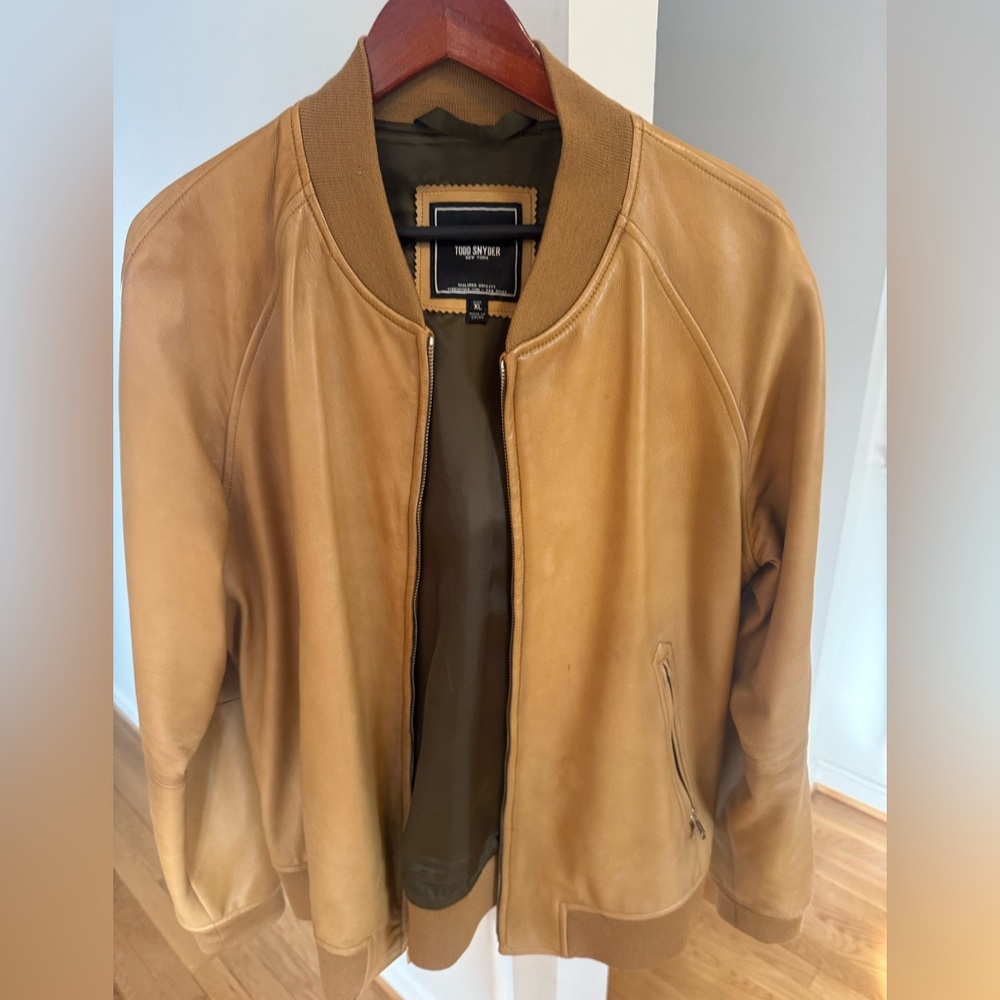 Todd Snyder Lambskin Men's Leather jacket